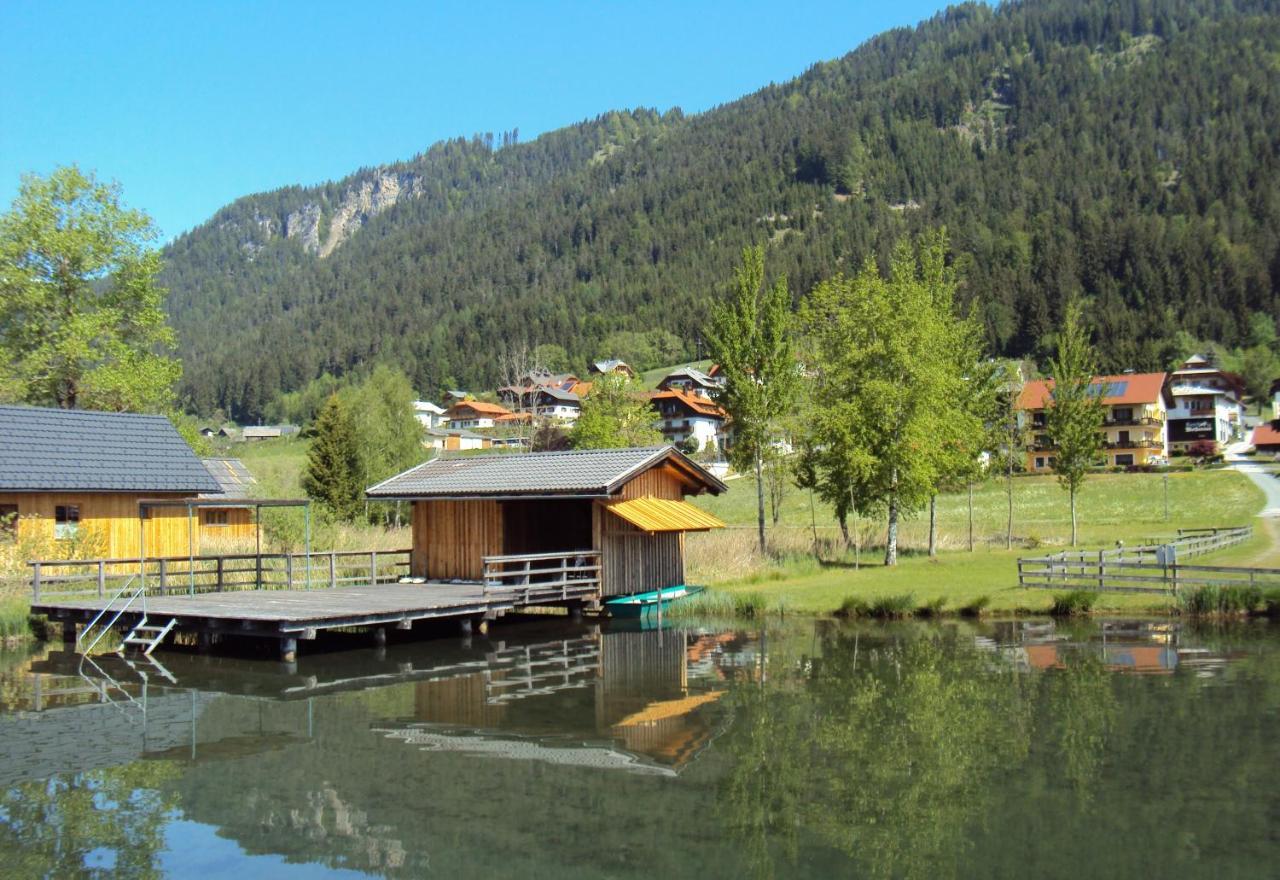 Hotel Haus Alpenfriede Weissensee Exterior foto